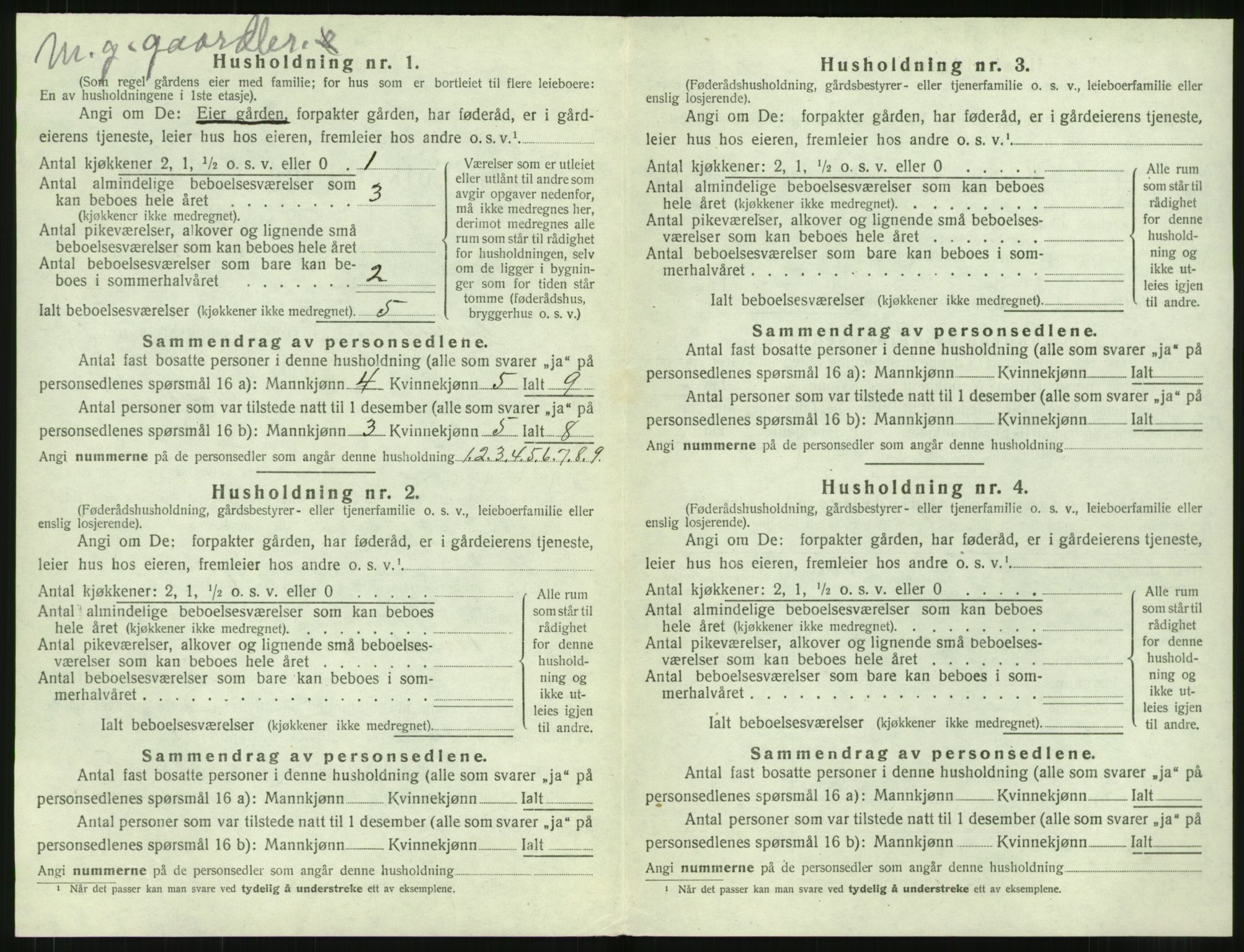 SAT, Folketelling 1920 for 1535 Vestnes herred, 1920, s. 942