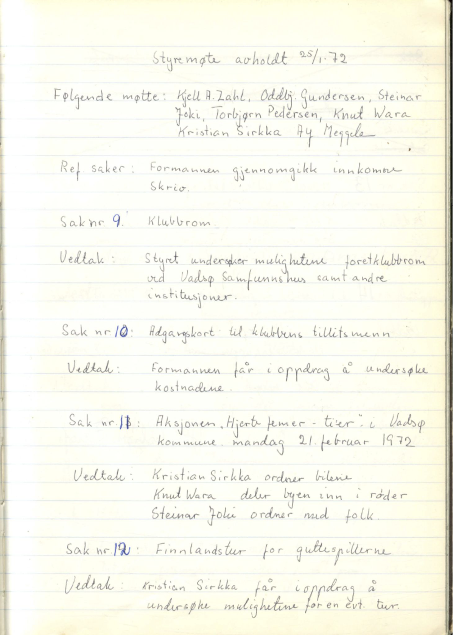 Vadsø Turnforening, FMFB/A-1063/A/L0001: Møteprotokoll, 1962-1972, s. 202