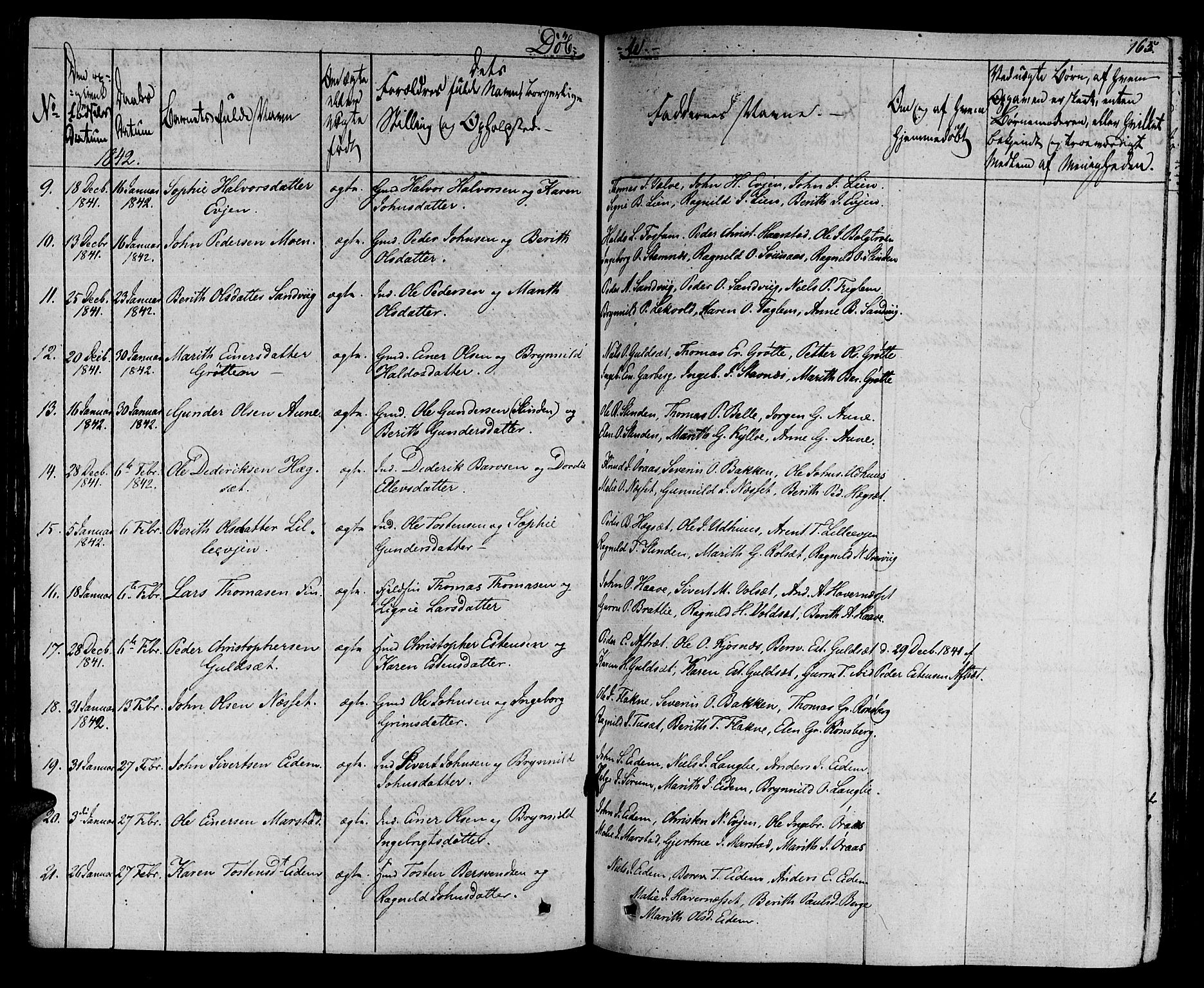 Ministerialprotokoller, klokkerbøker og fødselsregistre - Sør-Trøndelag, SAT/A-1456/695/L1143: Ministerialbok nr. 695A05 /1, 1824-1842, s. 165