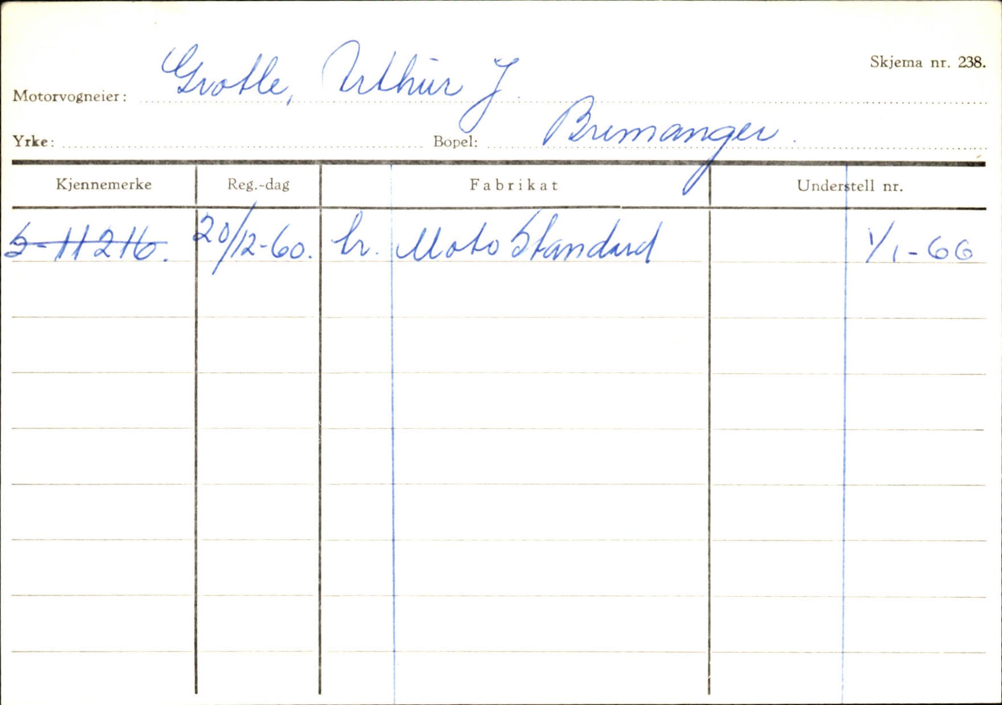 Statens vegvesen, Sogn og Fjordane vegkontor, AV/SAB-A-5301/4/F/L0133: Eigarregister Bremanger A-Å. Gaular A-H, 1945-1975, s. 559