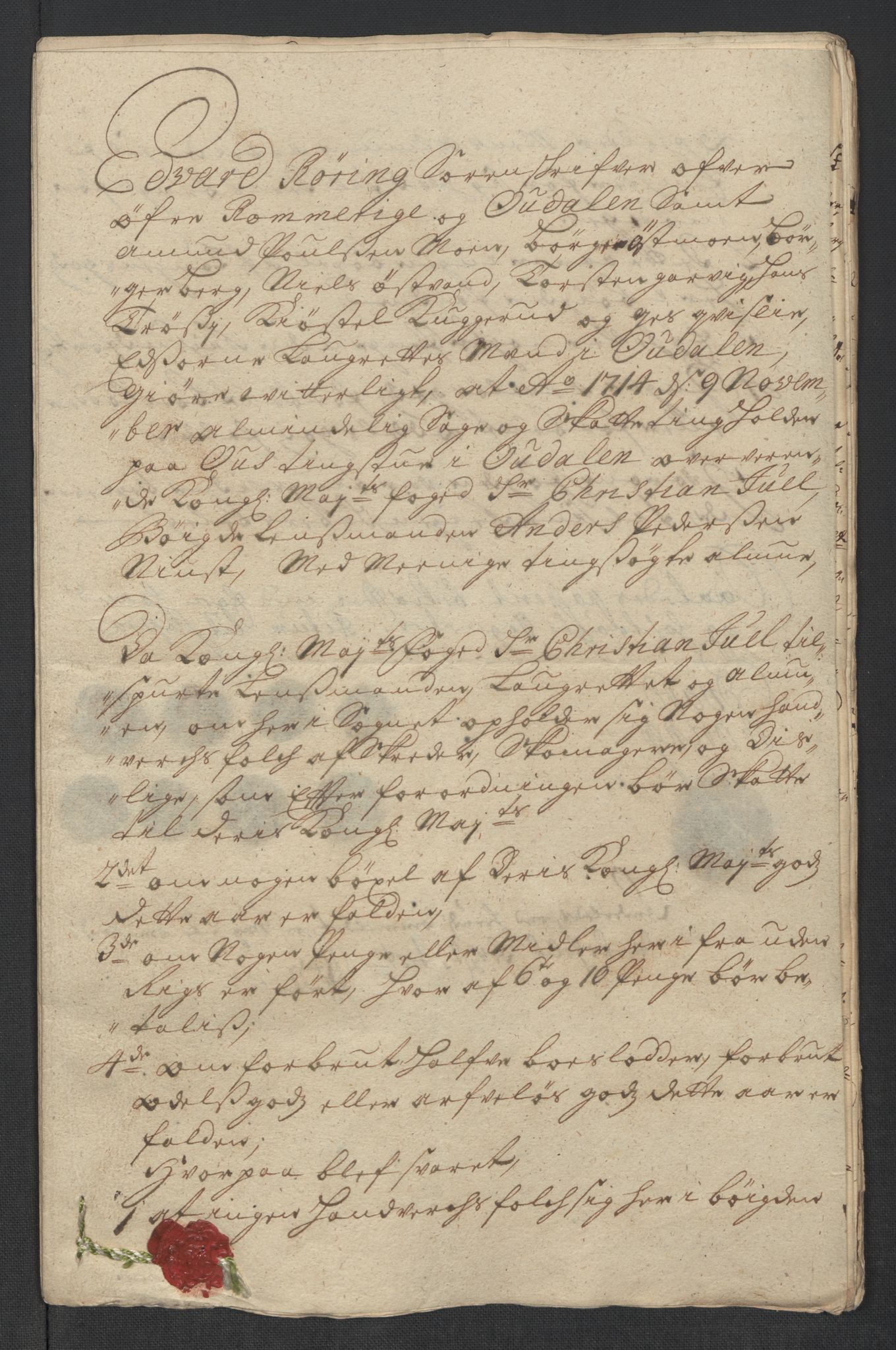 Rentekammeret inntil 1814, Reviderte regnskaper, Fogderegnskap, AV/RA-EA-4092/R13/L0852: Fogderegnskap Solør, Odal og Østerdal, 1714, s. 337