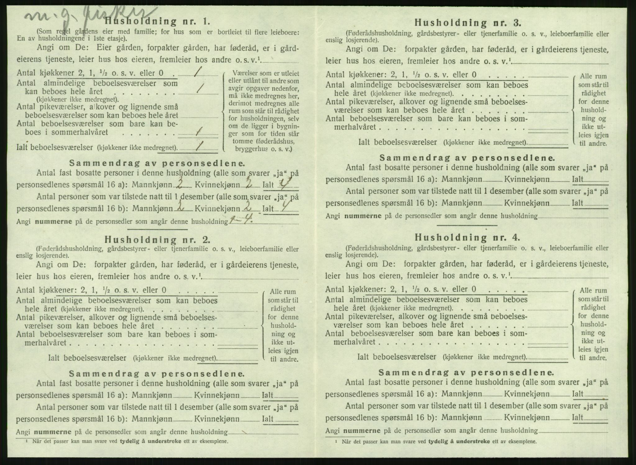 SAT, Folketelling 1920 for 1575 Hopen herred, 1920, s. 155