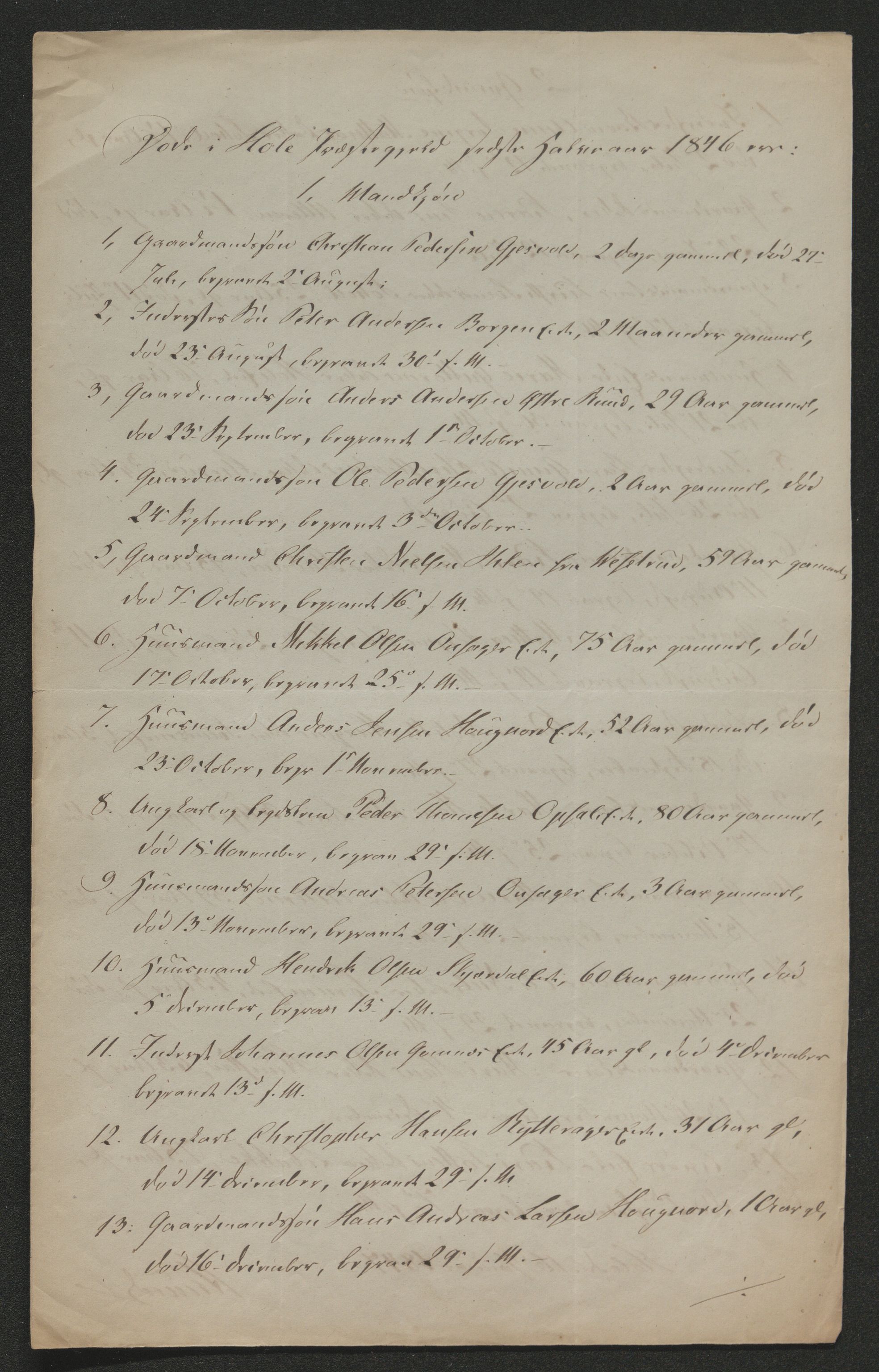 Ringerike sorenskriveri, AV/SAKO-A-105/H/Ha/Hab/L0018: Dødsfallslister Hole, 1838-1925
