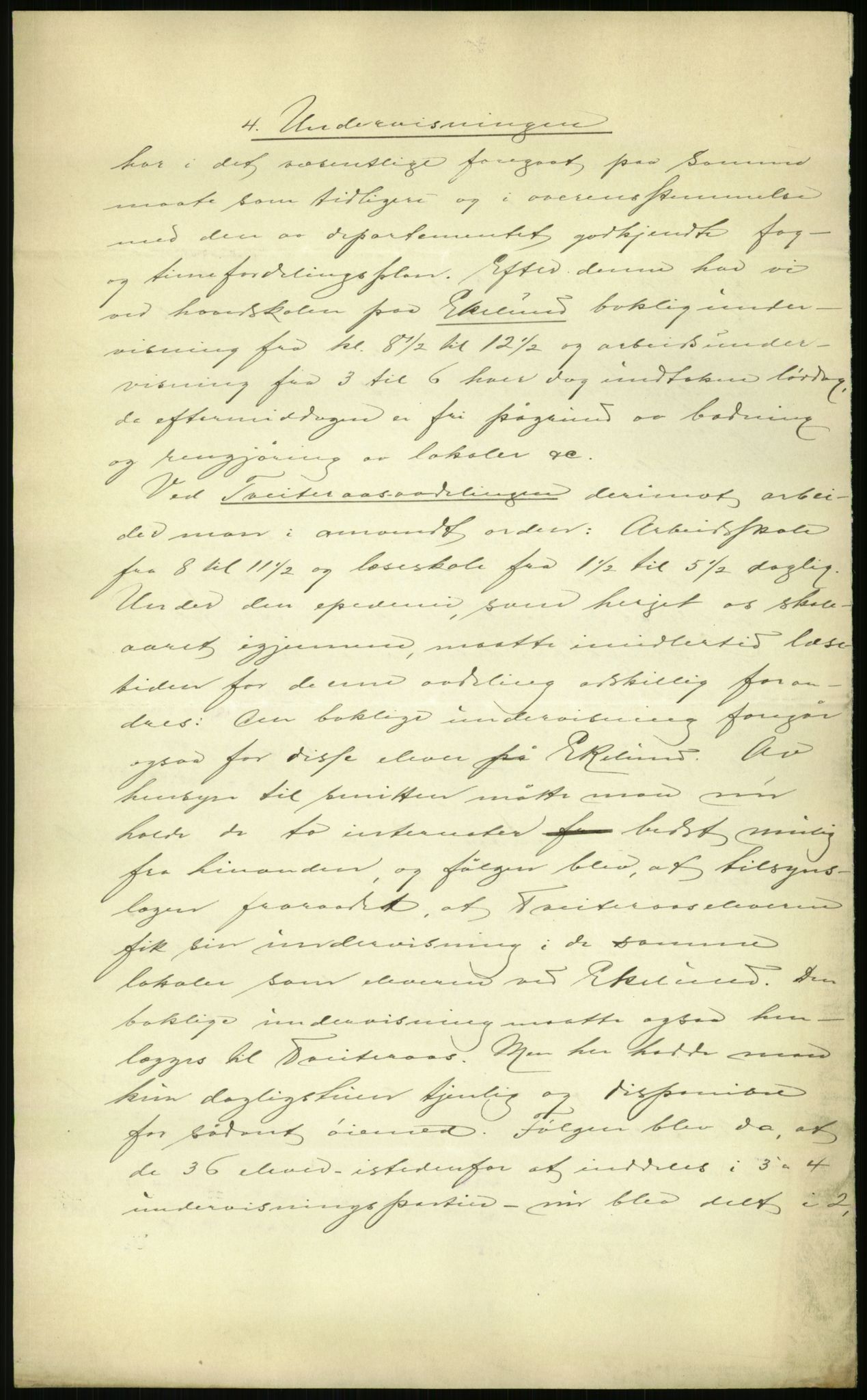 Kirke- og undervisningsdepartementet, 1. skolekontor D, AV/RA-S-1021/F/Fh/Fhr/L0098: Eikelund off. skole for evneveike, 1897-1947, s. 1193